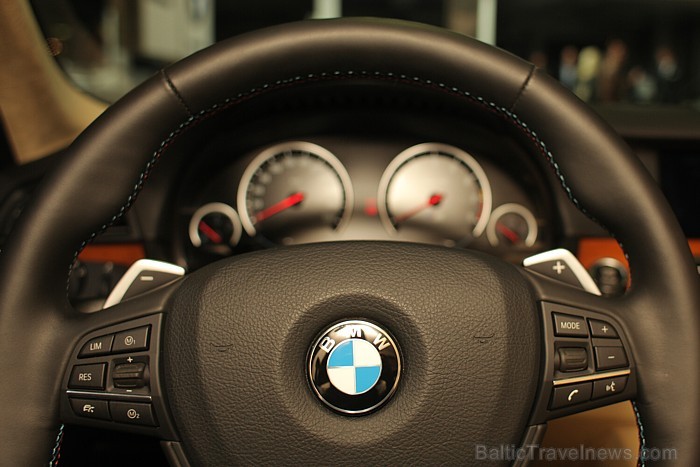 Sportiskā BMW M5 prezentācija BMW dīlera BM Auto salonā (Dārzciema iela 64a) Foto: Ingus Evertovskis 69516