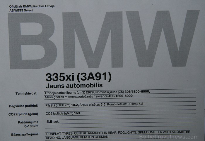 Rīgā prezentē BMW jaunās paaudzes 3.sērijas sedanu (F30) 69830