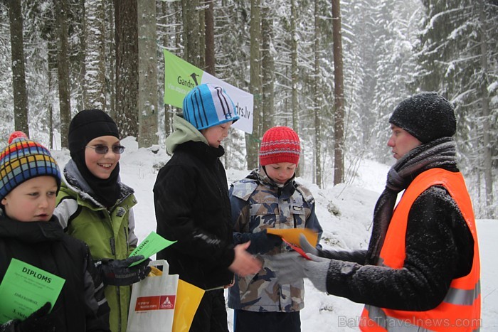 Vispasaules Sniega dienas (22.01.2012) slēpošanas uzvarētāji Zilajos kalnos pie Ogres - www.LatvijasCentrs.lv 71206