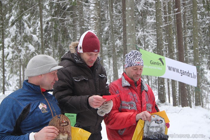 Vispasaules Sniega dienas (22.01.2012) slēpošanas uzvarētāji Zilajos kalnos pie Ogres - www.LatvijasCentrs.lv 71209