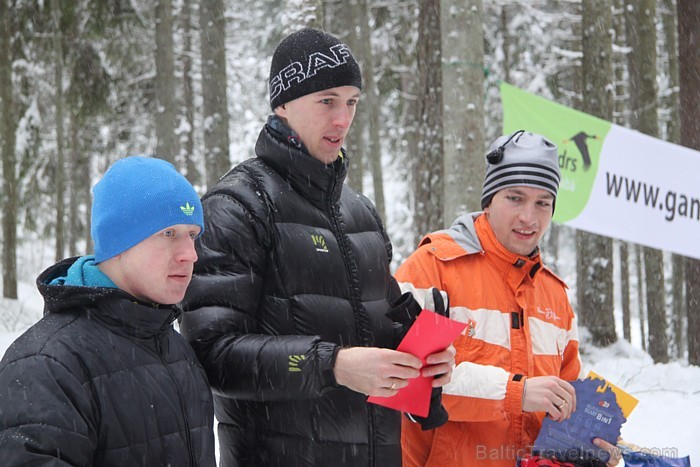 Vispasaules Sniega dienas (22.01.2012) slēpošanas uzvarētāji Zilajos kalnos pie Ogres - www.LatvijasCentrs.lv 71212