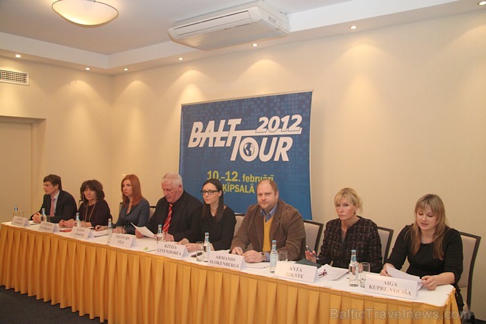 Tūrisma gadatirgus Balttour 2012, kas notiks no 10.02 līdz 12.02.2012, preses konference viesnīcā Radisson Blu Daugava Hotel - www.balttour.org 71291