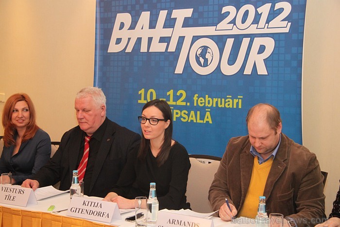 Tūrisma gadatirgus Balttour 2012, kas notiks no 10.02 līdz 12.02.2012, preses konference viesnīcā Radisson Blu Daugava Hotel - www.balttour.org 71292