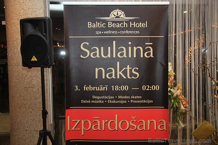 Jūrmalas piecu zvaigžņu viesnīcas Baltic Beach Hotel (www.balticbeach.lv) pasākums «Saulainā nakts» 71368