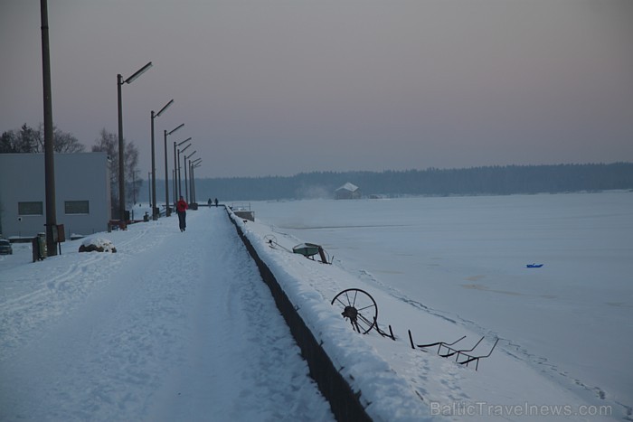 Latvijas ziema 2012 ir mūsu prieks un rūpes - Daugava pie Ikšķiles 71392