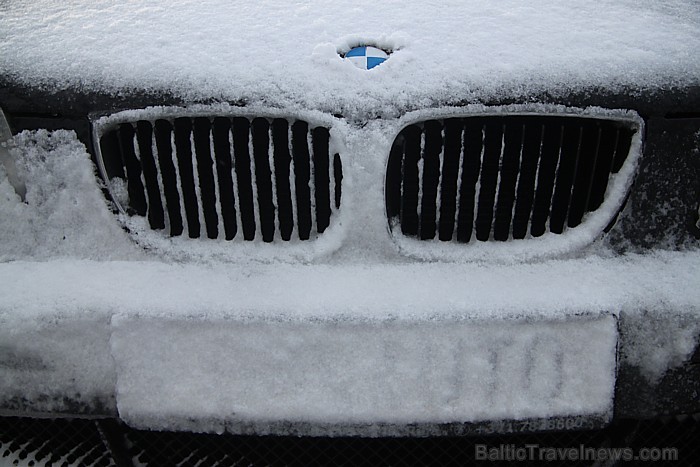 Latvijas ziema 2012 ir mūsu prieks un rūpes - BMW ziemā 71405