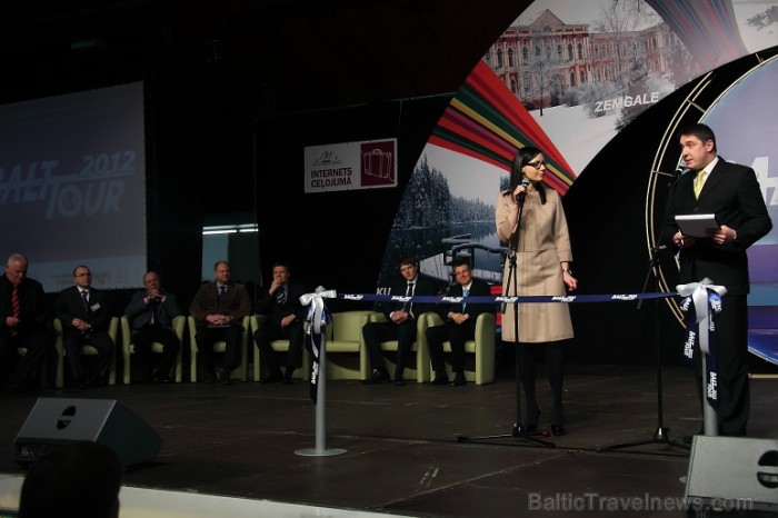 Tūrisma izstādes «Balttour 2012» fotohronika - Atklāšanas ceremonija. Foto: Juris Ķilkuts (www.Fotoatalje.lv) 71515
