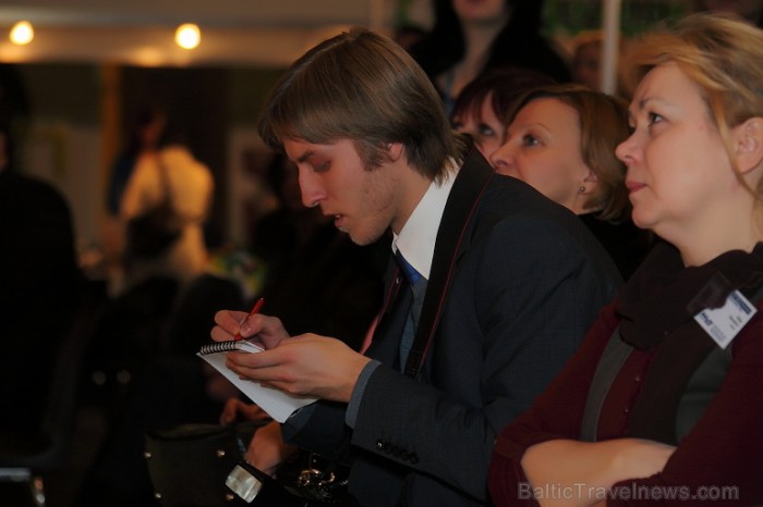 Tūrisma izstādes «Balttour 2012» fotohronika - Atklāšanas ceremonija. Foto: Juris Ķilkuts (www.Fotoatalje.lv) 71520