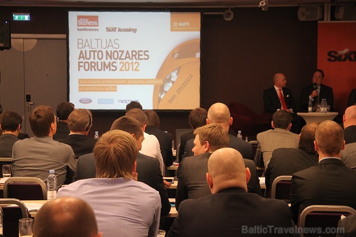 Autonoma Sixt organizē «Baltijas auto nozares forums 2012» viesnīcā Radisson Blu Latvija - www.sixt.lv 72902