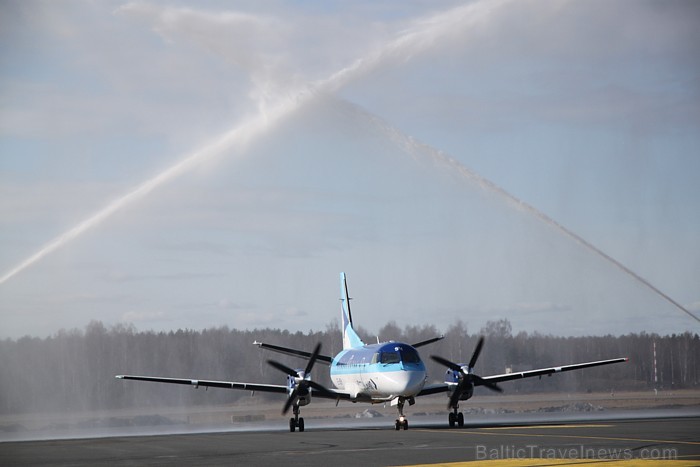 Igaunijas nacionālā lidsabiedrība Estonian Airlines 26.03.2012 tika svinīga sagaidīta starptautiskajā lidostā Rīga - www.estonian-air.com 73086