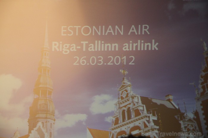 «Estonian Air» mērķis ir arī izveidot Tallinas lidostu, līdzīgi Rīgai, par savienojošo lidojumu centru, turklāt ātrāko Eiropā. www.estonian-air.com 73104