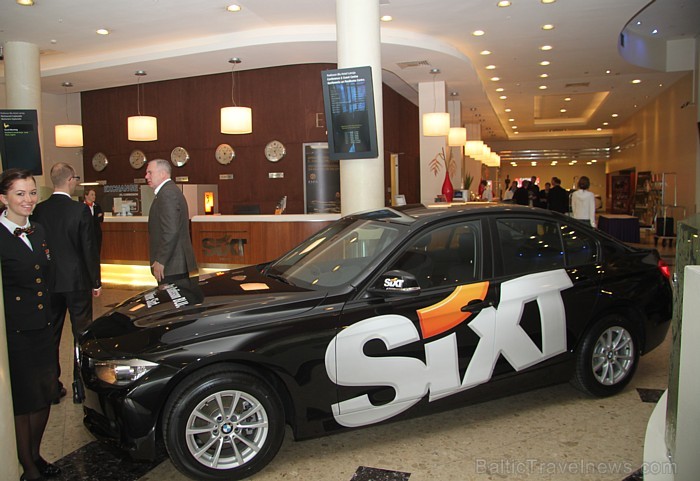 Autonoma Sixt (www.sixt.lv) atver filiāli viesnīcā Radisson Blu Latvija (www.radissonblu.com) 74195