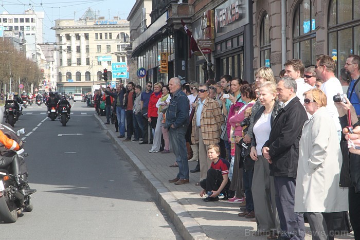 Motociklu sezonas atklāšanas parāde 2012 Rīgā 74317