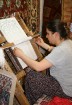 Turcija no senseniem laikiem ir slavena ar vilnas un zīda paklājiem - Kušadasi paklāju darbnīca 13