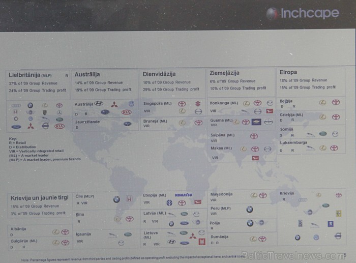 Lielbritānijas uzņēmums «Inchcape» ir pasaules autotirdzniecības zīmols, kas ir pārstāvēts ļoti daudzās pasaules valstīs - www.Inchcape.lv 75577