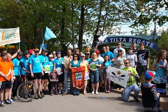 19.05.2012 ar Līkā tilta regati, uz kuru aicināja Ogres un Ikšķiles tūrisma attīstības aģentūra, tika atklāta jaunā tūrisma sezona. www.latvijascentrs 76102