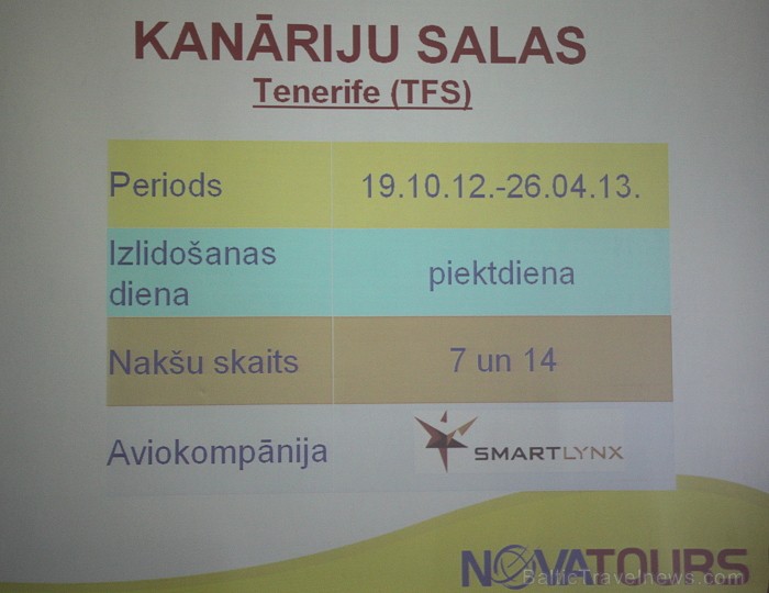 Tūroperators Novatours prezentē jauno ziemas sezonas ceļojumus 2012/2013 (Albert Hotel, 05.07.2012) 78359