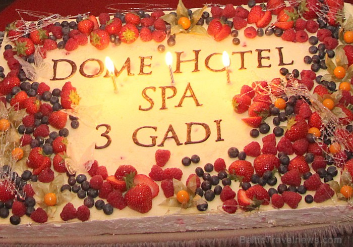 Vecrīgas 5 zvaigžņu viesnīca Dome Hotel Spa svin 3 gadu jubileju - www.domehotel.lv 78784