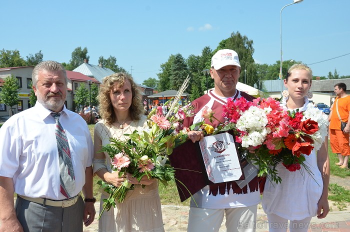 Jēkabpils pilsētas svētki (05.-07.07.2012) piesaistīja lielu apmeklētāju skaitu Foto: Jānis Lācis www.jekabpils.lv 78957