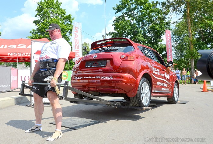 Jēkabpils pilsētas svētki (05.-07.07.2012) piesaistīja lielu apmeklētāju skaitu Foto: Jānis Lācis www.jekabpils.lv 78963