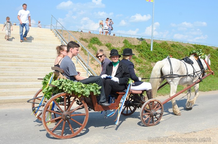 Jēkabpils pilsētas svētki (05.-07.07.2012) piesaistīja lielu apmeklētāju skaitu Foto: Jānis Lācis www.jekabpils.lv 78964