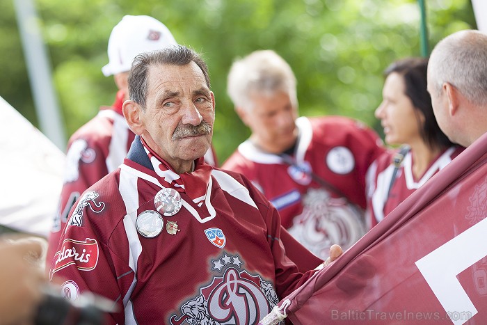 Dinamo Rīga komanda 20.07.2012 viesojās viesnīcā Islande Hotel Foto: Ingus Evertovskis, www.fotoprojekts.lv 79319