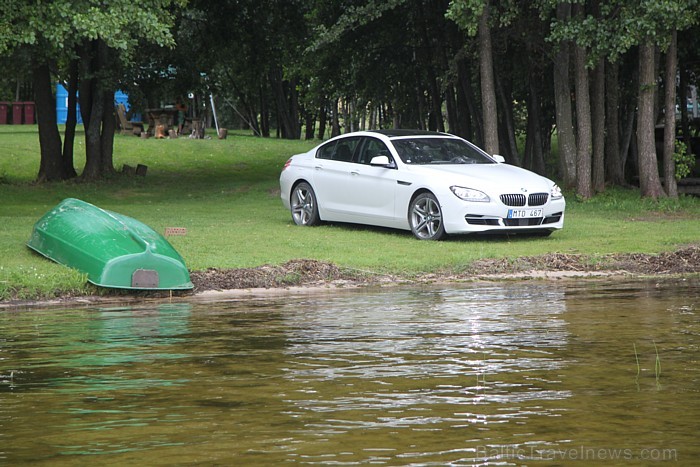 BMW Gran Coupe 640i pie Latvijas devītā lielākā ezera Sivers un kempingā Sivers (www.campsiveri.lv) 79742