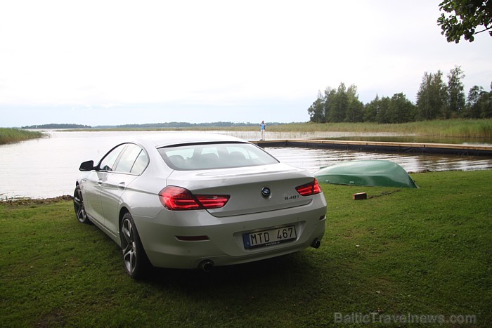 BMW Gran Coupe 640i pie Latvijas devītā lielākā ezera Sivers un kempingā Sivers (www.campsiveri.lv) 79743