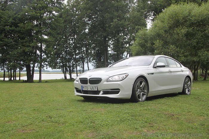 BMW Gran Coupe 640i pie Latvijas devītā lielākā ezera Sivers un kempingā Sivers (www.campsiveri.lv) 79745