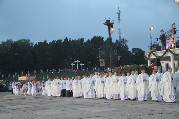 Vissvētākās Jaunavas Marijas debesbraukšanas svētki Aglonā (Aglyunā) 14./15.08.2012 80356