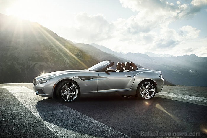 BMW sadarbībā ar tūninga uzņēmumu Zagato demonstrē - BMW Zagato Roadster. Foto: BMW 80854