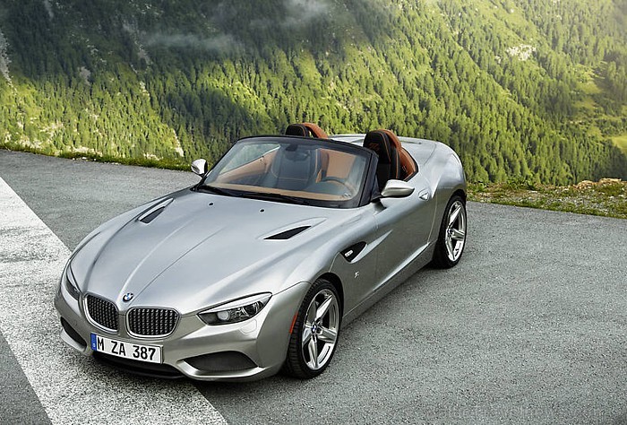 BMW sadarbībā ar tūninga uzņēmumu Zagato demonstrē - BMW Zagato Roadster. Foto: BMW 80855