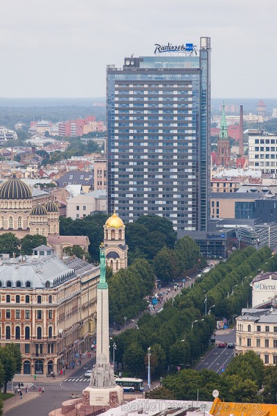 Radisson Blu Hotel Latvija tagad ir saskatāms gandrīz no jebkuras vietas pilsētā. Foto: www.radissonblu.com 80871