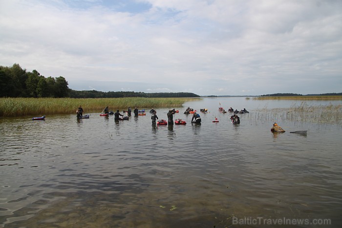 Starptautiskas zemūdens medības sacensības Sivera ezerā 25.08-26.08.2012. Foto sponsors: www.campsiveri.lv 81208