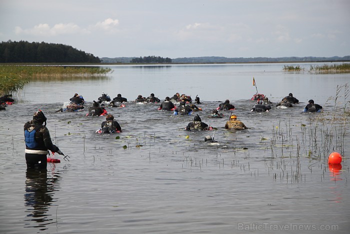 Starptautiskas zemūdens medības sacensības Sivera ezerā 25.08-26.08.2012. Foto sponsors: www.campsiveri.lv 81210