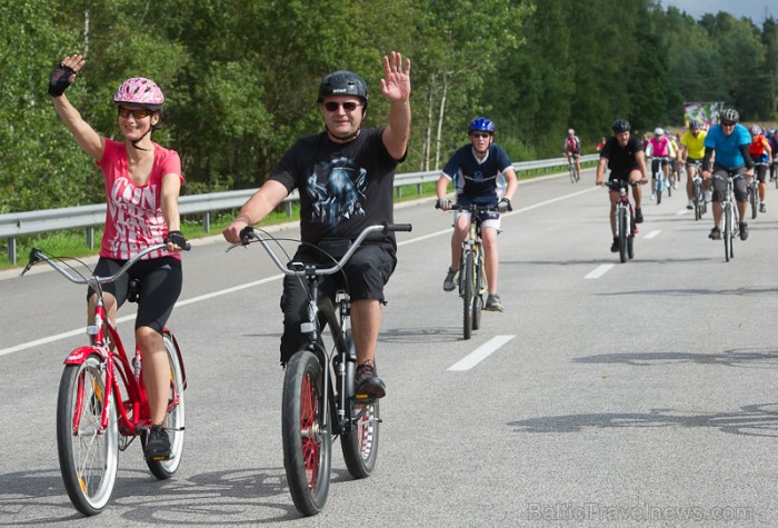 Vienības brauciens 2012 pārspēj visus iepriekšējos dalībnieku rekordus. Foto: Zigismunds Zālmanis 81470