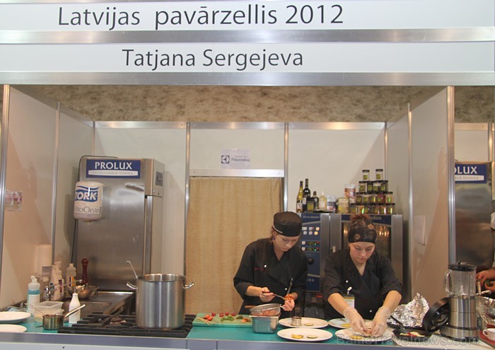 Pārtikas izstādes «Riga Food 2012» ietvaros 6.09.2012 notika jauno pavāru konkurss «Latvijas pavārzellis 2012». Foto sponsors: www.kalkuvarti.lv 81679