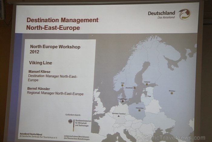 Vācijas tūrisma centrāle informē Ziemeļvalstu tūrisma profesionāļus un žurnālistus par ceļošanas iespējām uz Vāciju - www.germany.travel 81983