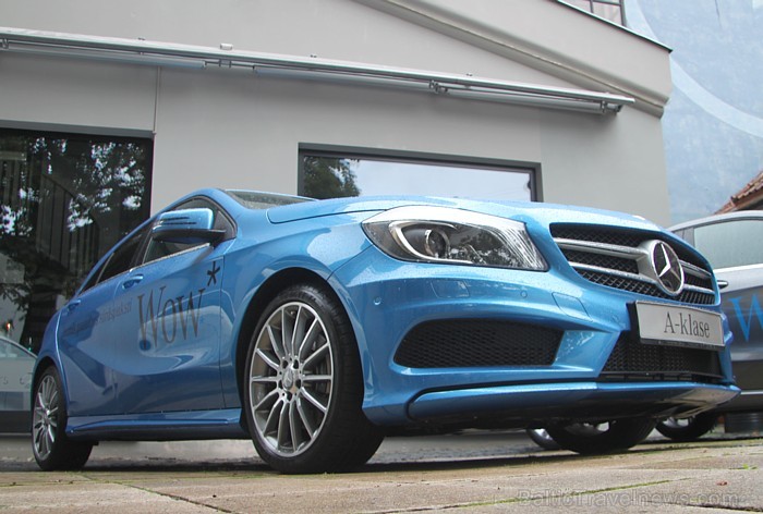 Jaunā Mercedes A-klase prezentējas vīna bārā un restorānā «Garage» Foto sponsors: www.garage.lv 82061