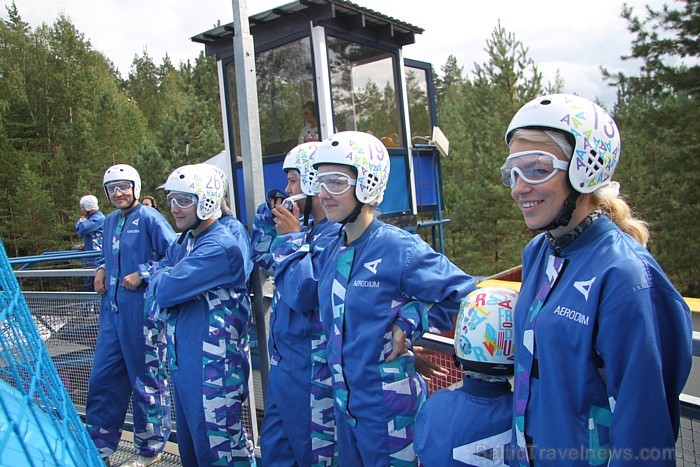 Siguldas AERODIUM vertikālais vēja tunelis ļauj piepildīt cilvēces senāko sapni - lidot bez spārniem! Foto sponsors: www.aerodium.lv 82169