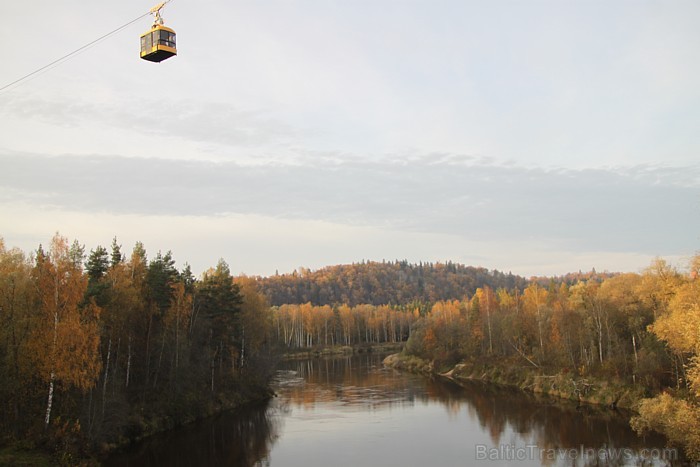 Gaujas ieleja rudens ietērpā. Foto sponsors: www.tourism.sigulda.lv 83689