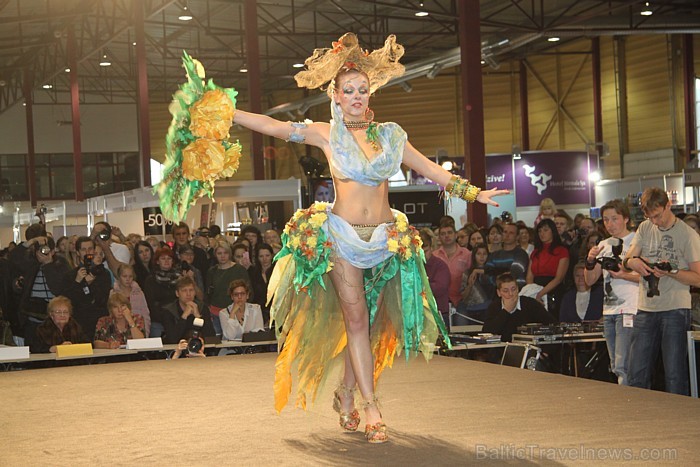 Skaistumkopšanas izstādes «Baltic Beauty 2012» konkursi  - «Body art 2012» un asociatīvā tēla konkurss. Foto sponsors: www.startours.lv 84291