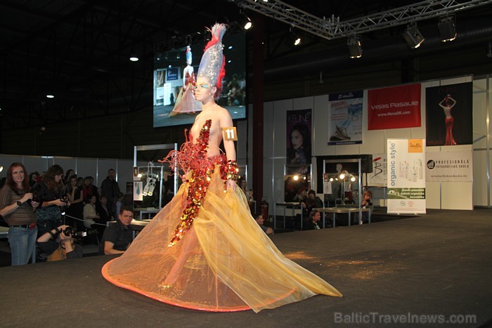 Skaistumkopšanas izstādes «Baltic Beauty 2012» konkursi  - «Body art 2012» un asociatīvā tēla konkurss. Foto sponsors: www.startours.lv 84304