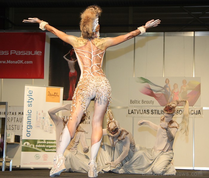 Skaistumkopšanas izstādes «Baltic Beauty 2012» konkursi  - «Body art 2012» un asociatīvā tēla konkurss. Foto sponsors: www.startours.lv 84309