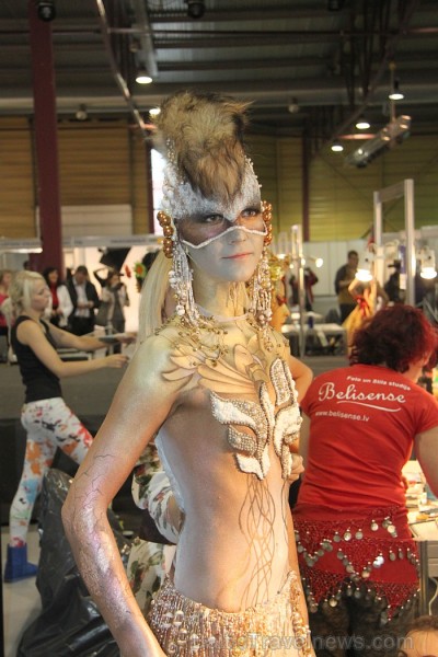 Skaistumkopšanas izstādes «Baltic Beauty 2012» konkursi  - «Body art 2012» un asociatīvā tēla konkurss. Foto sponsors: www.startours.lv 84357