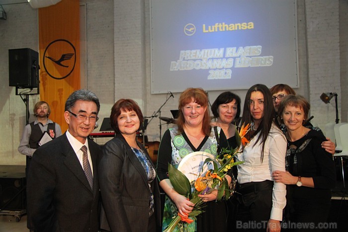 Par «Lufthansa» balvas PREMIUM KLASES PĀRDOŠANAS LĪDERIS 2012 īpašnieku kļūst ceļojumu aģentūra Airtour - www.airtour.lv 85315