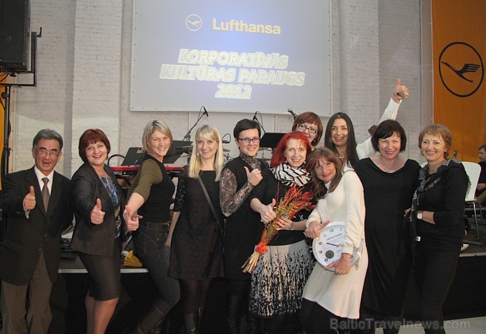 Par «Lufthansa» balvas KORPORATĪVAS KULTŪRAS PARAUGS 2012 īpašnieku kļūst ceļojumu aģentūra Latvia tours - www.latviatours.lv 85319