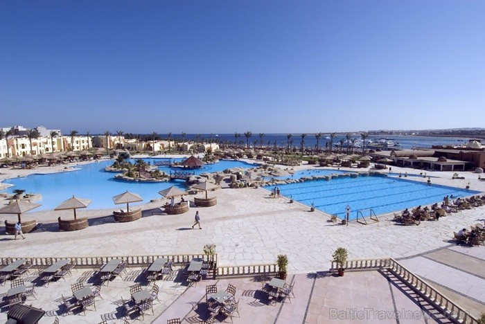 Hurgada ir Ēģiptes vispasakainākais kūrorts un tūrisma centrs, kas atrodas Sarkanās jūras krastos. Foto: www.sunrisehotels-egypt.com 85737