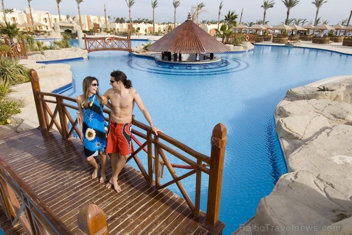 Hurgada ir Ēģiptes vispasakainākais kūrorts un tūrisma centrs, kas atrodas Sarkanās jūras krastos. Foto: www.sunrisehotels-egypt.com 85741