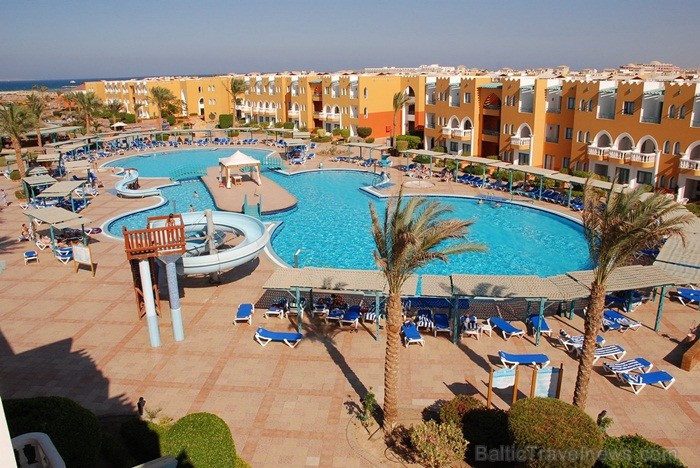 Hurgada ir Ēģiptes vispasakainākais kūrorts un tūrisma centrs, kas atrodas Sarkanās jūras krastos. Foto: www.sunrisehotels-egypt.com 85746